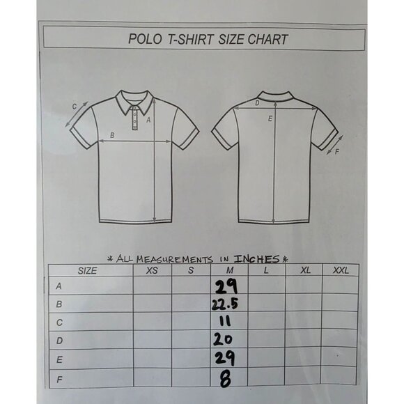 Walter Hagen 11 MAJORS Navy & White Striped Performance Golf Polo Shirt Men's M - Picture 7 of 7